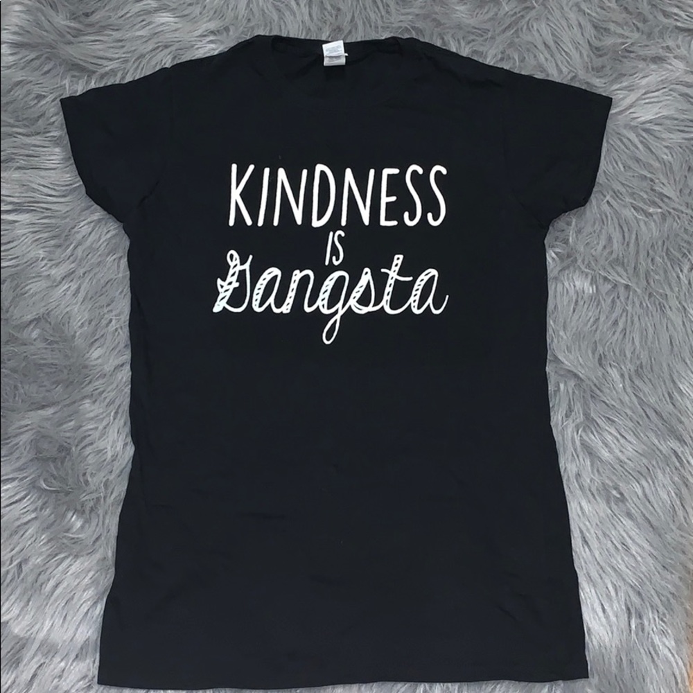 Ladies size S Kindness is Gangsta Tee
